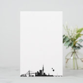 Hamburger Geschenkidee Briefpapier (Staand voorkant)