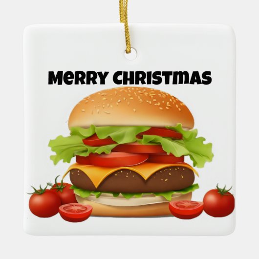Hamburger Keramisch Ornament (Voorkant)
