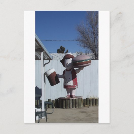  Hamburger Lady Briefkaart (Voorkant)