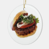 ***HAMBURGER LOVER *** ORNAMENT (Links)