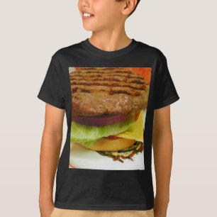 Hamburger Meat Patty Patties Lettuce Tomaten Buns T-shirt