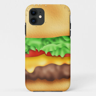 Hamburger met alles erop en eraan! iPhone 11 hoesje