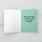 Hamburger op de vierde kaart (Binnen)