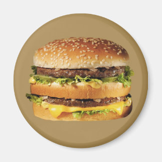 hamburger op tan magneet