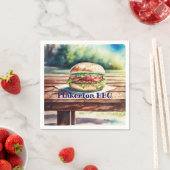 Hamburger Personalized Servet (Insitu)