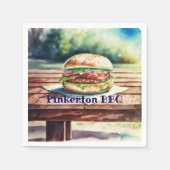 Hamburger Personalized Servet (Voorkant)