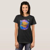 Hamburger Planet Galaxy Burger T-shirt (Voorkant volledig)