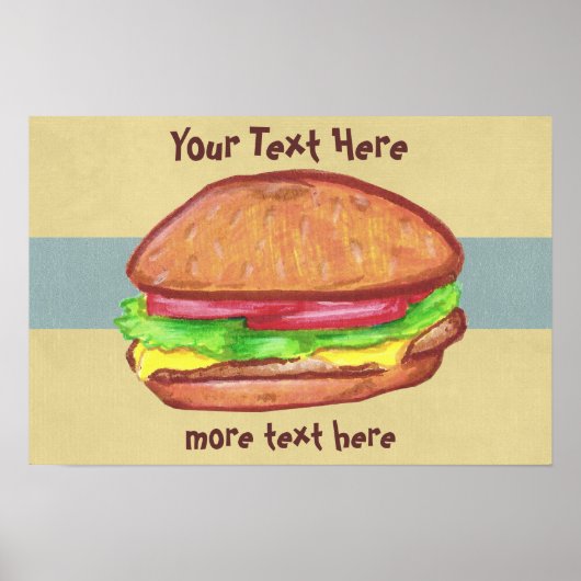 Hamburger Poster (Voorkant)