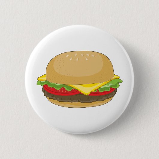 Hamburger Ronde Button 5,7 Cm (Voorkant)