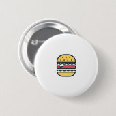 Hamburger! Ronde Button 5,7 Cm (Voorkant /achterkant)