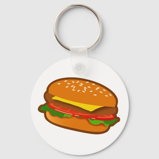 Hamburger Sleutelhanger (Voorkant)