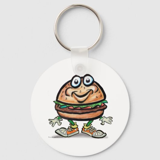 Hamburger Sleutelhanger (Voorkant)