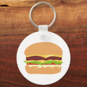 hamburger sleutelhanger (Voorkant)