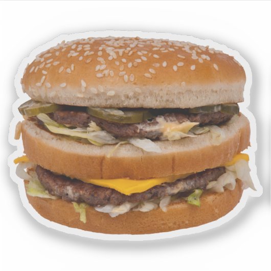 Hamburger Sticker (Voorkant)