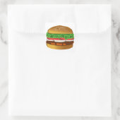 Hamburger Sticker (Tas)