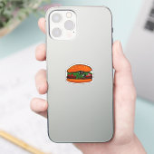 Hamburger Sticker (Telefoon)