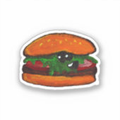 Hamburger Sticker (Voorkant)