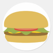 Hamburger Sticker (Voorkant)