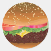 Hamburger stickers (Voorkant)