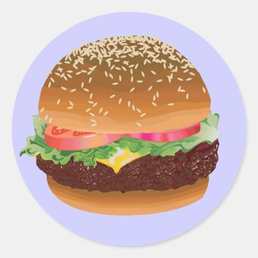 Hamburger stickers (Voorkant)