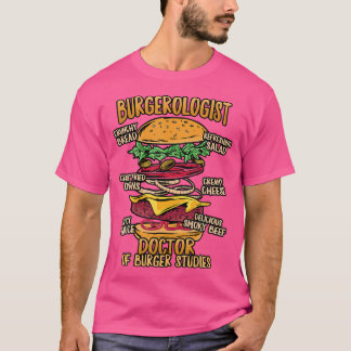 Hamburger Studies - Doctor in de Burger Studies De T-shirt