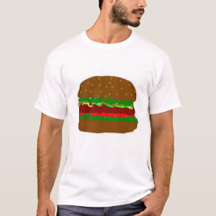 hamburger t-shirt