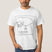 Hamburger Time T-shirt (Voorkant)