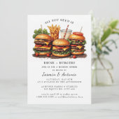 Hamburger Uitnodiging (Staand voorkant)
