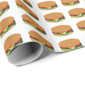 Hamburger Wrapping Paper Cadeaupapier (Rol Hoek)