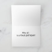 HAMBURGER ZEGT=U VERWIJDERT DE WERKEN-BIRTHDAAG KAART (Binnen)