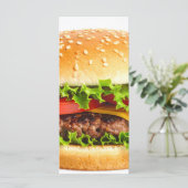 hamburgerbroodje menu (Staand voorkant)