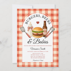 Hamburgers, Biertjes & Baby's Baby Shower BBQ in d Kaart