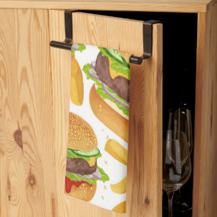 Hamburgers & Frites Theedoek