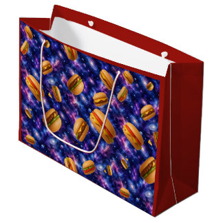 Hamburgers in de ruimte groot cadeauzakje