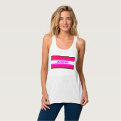 HAMbWG 10-kleuren - Slim Racerback Tanktop (Volledige Voorkant)