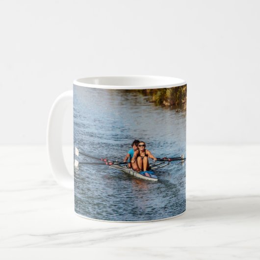 HAMbWG - "Aviron" - Mug de café (Devant gauche)