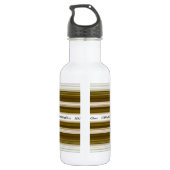 HAMbWG - Bouteille d'eau - Olivier et blanc (Dos)