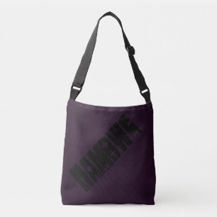 HAMbWG - Canvas tas - Black HAMbWG-Logo