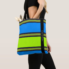 HAMbWG - Canvas tas - Grote streep