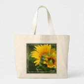HAMbWG - Canvas tas - Zonnebloem (Voorkant)