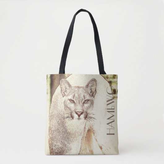 HAMbWG - Canvas tassen - Cougar (Voorkant)