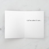 HAMbWG - Carte de voeux - Kid Going Fishing (Intérieur)