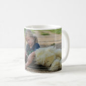 HAMbWG - Coffee Mok - Girl w Teddy Bear (Voorkant rechts)