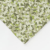 HAMbWG - Couverture en polaire - Camouflage vert (Coin)