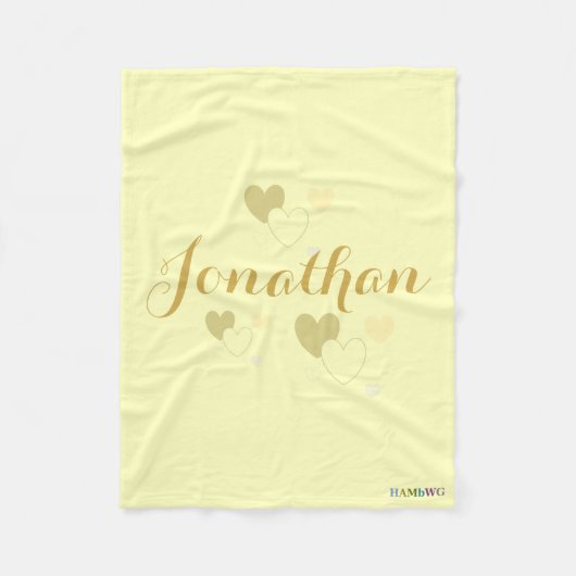 HAMbWG - Couverture polaire - Personnalisable (Devant)