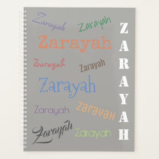 HAMbWG - Daily Planner - Jouw naam (Voorkant)