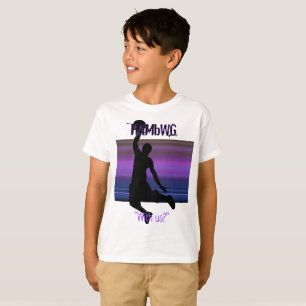 HAMbWG - de Speler van het Basketbal van de T-shirt
