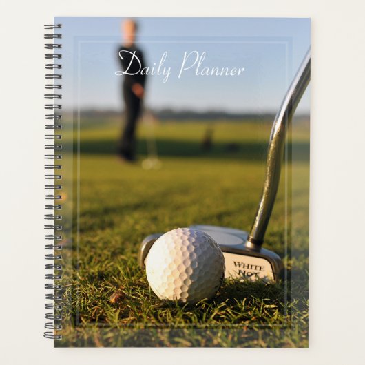 HAMbWG - Foto dagelijkse planner - Golf Thema (Voorkant)