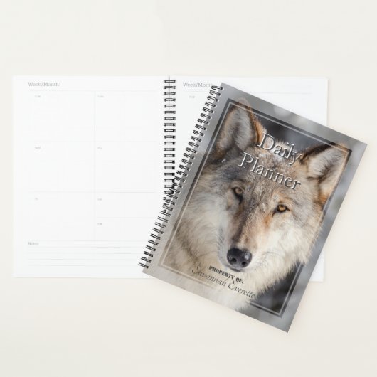 HAMbWG - Foto Daily Planner - Wolf (Display)