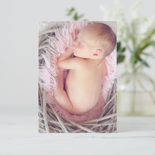 HAMbWG - Invitation - Nesting Baby (Debout devant)